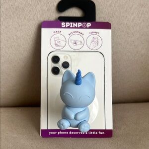 New Spinpop Phone Grip and Stand: Unicorn 🦄